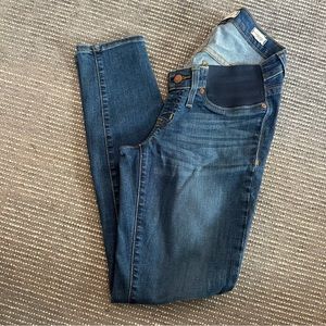Madewell under belly Maternity jeans size 29